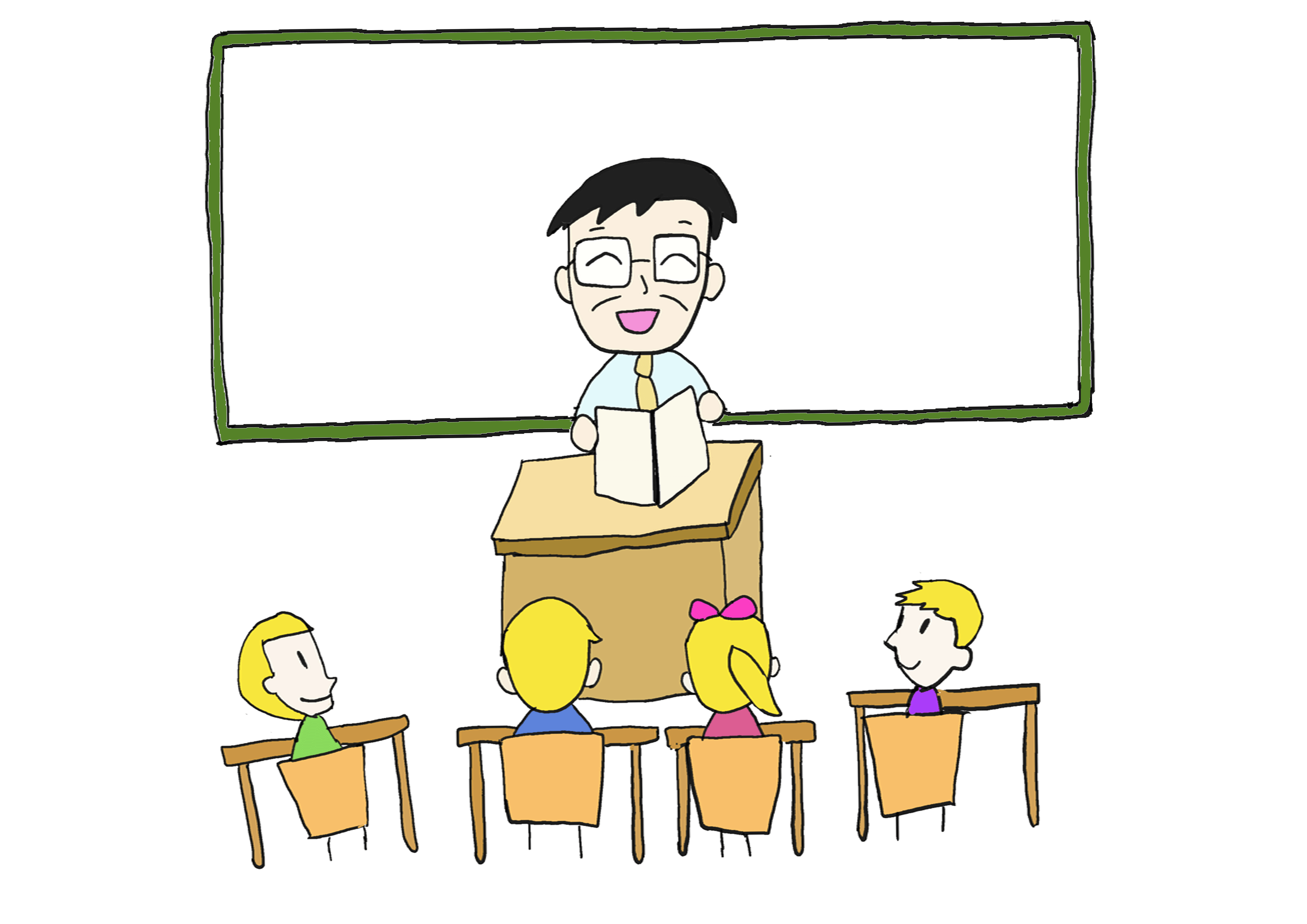 小学校 先生 イラスト