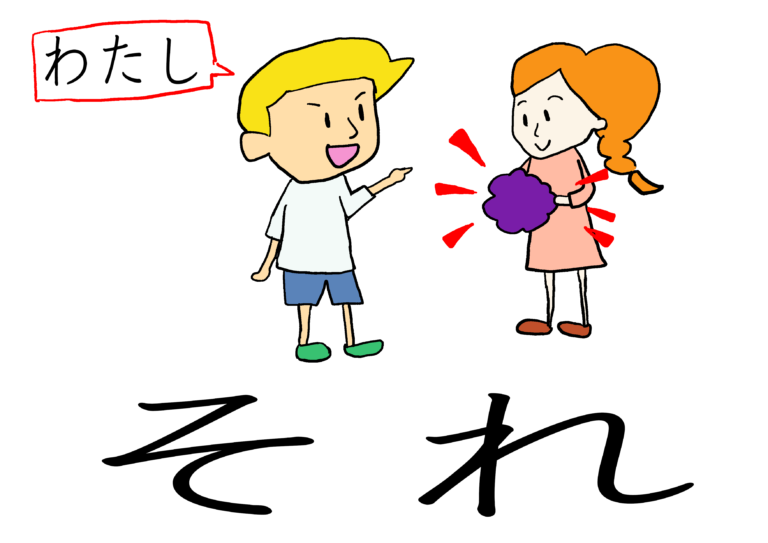 【イラスト】これ・それ・あれ | にほんご教師ピック