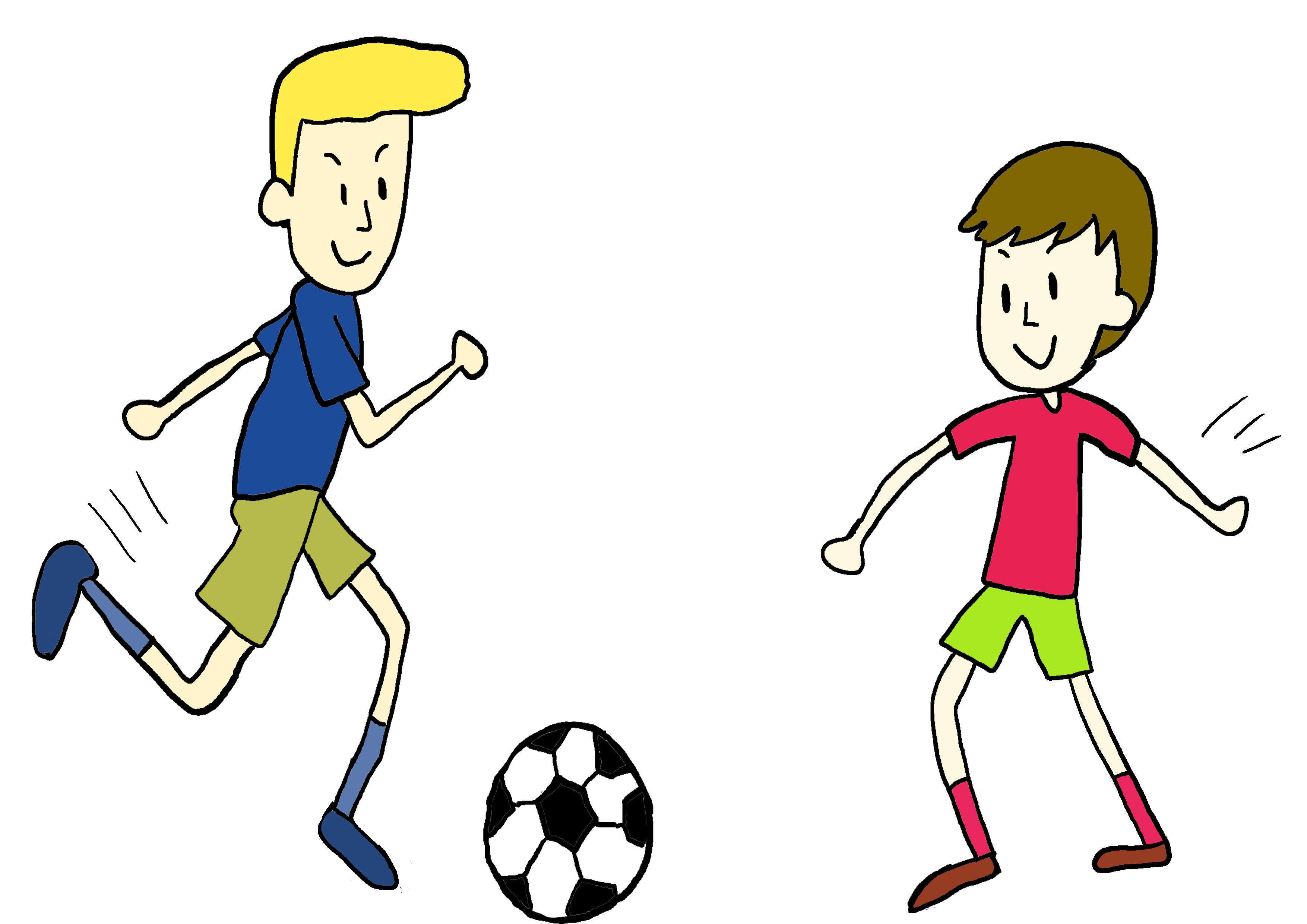 商用フリーイラスト【サッカー】