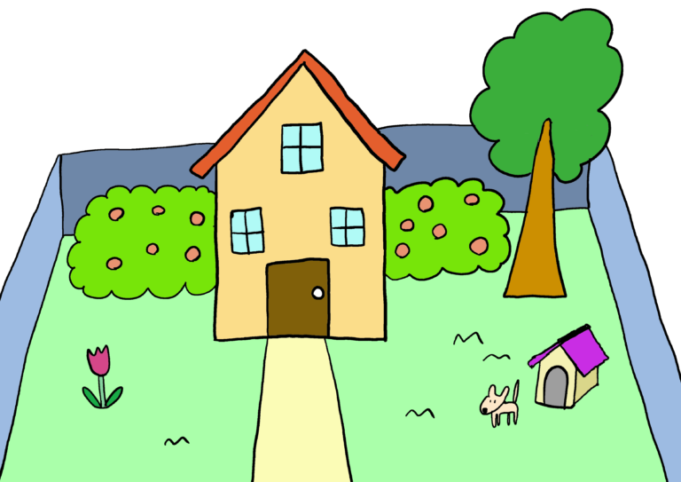商用フリーイラスト【家、庭】 にほんご教師ピック 商用フリーイラスト【家、庭】 にほんご教師ピック
