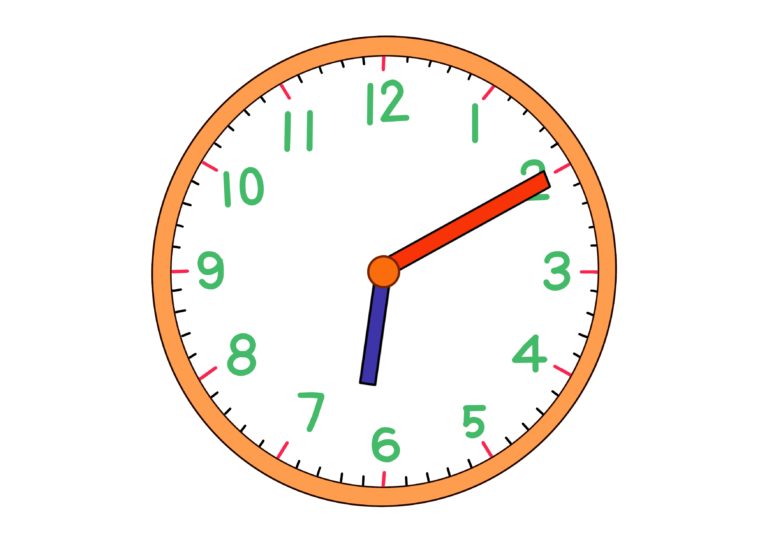 【イラスト】時計/時間/時刻/4課 | にほんご教師ピック